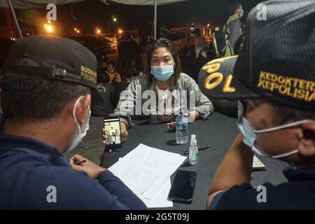 Jembrana, Bali, Indonesia. 29th June, 2021. Passengers That Managed To ...