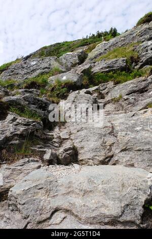 mount mansfield, highest point of Vermont 2021 Stock Photo