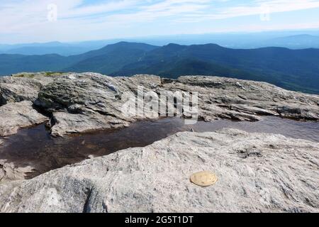 mount mansfield, highest point of Vermont 2021 Stock Photo