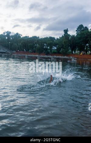 A day in a life of Bangladeshi perspective,odoor photograpy Stock Photo