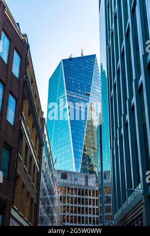 View of The Scalpel Building in the City of London, London, UK Stock Photo