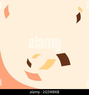 Vintage Typewriter Drawing With Multiple Floating Papers. Old Typewriting Machine Design With Flying Sheets Showing Typing Productivity. Stock Vector