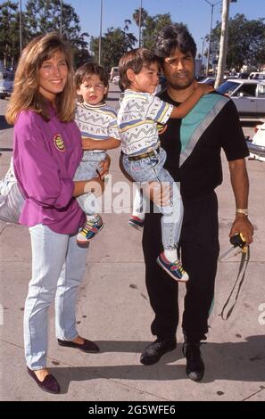 Erik Estrada And Kathy Lauder Credit: Ralph Dominguez/MediaPunch Stock ...