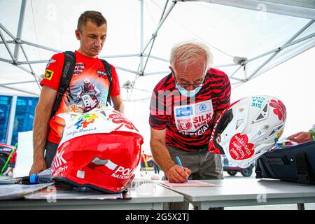 Sonik Team Yamaha Raptor 700 During The Silk Way Rally 21 S Administrative And Technical Scrutineering In Omsk Russia From June 30 To July 1 21 Photo Julien Delfosse Dppi Stock Photo Alamy