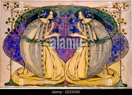 Art nouveau 1900 hi-res stock photography and images - Alamy