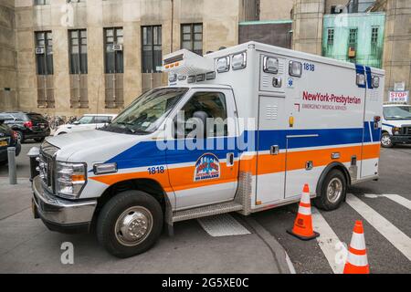 EMS Ambulance Station, New York Presbyterian Hospital, Was…