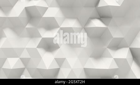 Abstract low poly surface background. Polygonal plane. Stock Photo