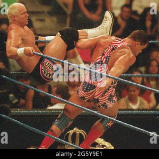 Hardcore Holly Kurt Angle 1998                                                       Photo by  John Barrett/PHOTOlink Stock Photo