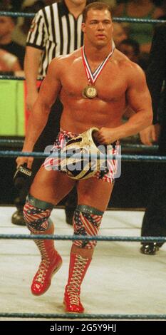 Kurt Angle 1998                                                                   Photo by  John Barrett/PHOTOlink Stock Photo