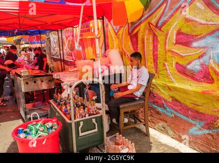 downtown Los Angeles, California, United States of America Stock Photo