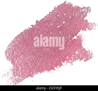 A splash of watercolors. An abstract patch of muted red. Vector Stock Vector