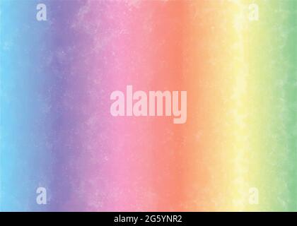 Watercolor background with rainbow colors. Stock Photo
