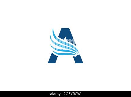 Letter I logo icon with falcon head design symbol template Stock Vector ...