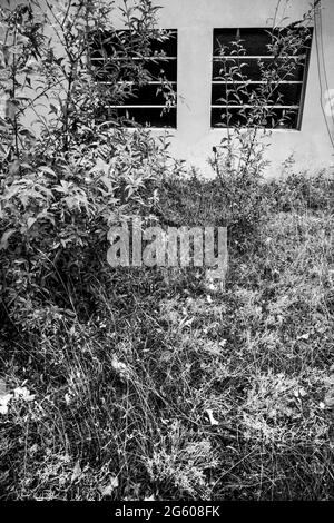 Abandoned warehouse, Conceptual photography, France Stock Photo