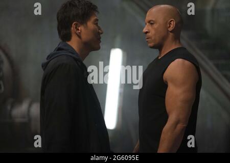 F9: THE FAST SAGA (2021) SUNG KANG  VIN DIESEL  JUSTIN LIN (DIR)  UNIVERSAL PICTURES/MOVIESTORE COLLECTION LTD Stock Photo