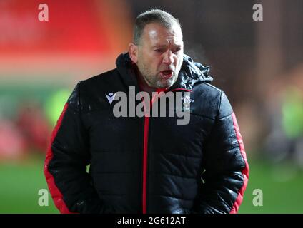 File photo dated 21-11-2020 of Wales assistant coach Jonathan Humphreys. Issue date: Tuesday March 16, 2021. Issue date: Thursday July 1, 2021. Stock Photo