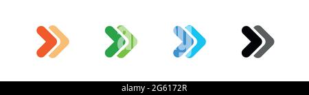 Modern web arrows set, great design for any purposes. Cursor icons set. Arrow vector collection.  Stock Vector