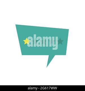 Low rate on the star rate concept. Stock vector Stock Vector