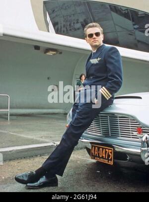 CATCH ME IF YOU CAN 2002 DreamWorks Pictures film with Leonardo DiCaprio as con artist Frank Abagnate Stock Photo