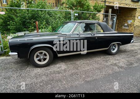 Ramsgate, United Kingdom - June 29, 2021: A 1965 Dodge Coronet 500 Stock Photo