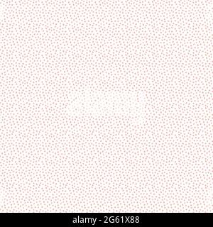 Seamless vector background with random elements. Abstract pink ornament. Dotted abstract pattern Stock Vector