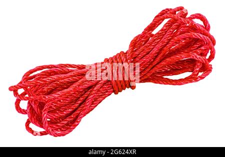 Rope,Rope Red And White Silk Rope Stock Photo, Picture and Royalty Free  Image. Image 22445373.