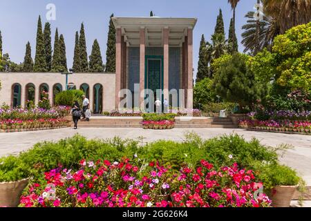 Tomb of Saadi, or Saadieh, was a Persian poet, 13th century, Shiraz, Fars Province, Iran, Persia, Western Asia, Asia Stock Photo