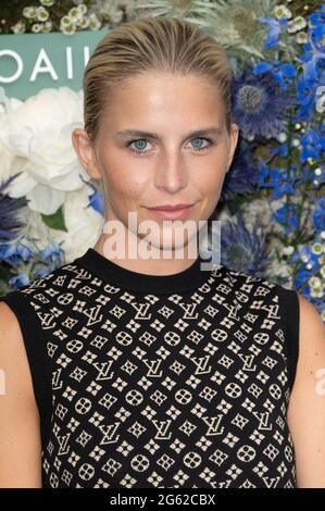 Mirjam Flatau attends Haute-Joaillerie dinner at La Vigie