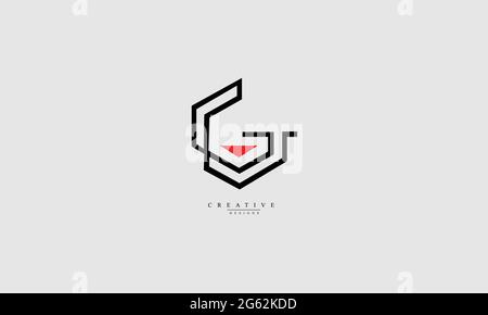 Jg Alphabet Abstract Initial Letter Logo Design Vector Template Stock Vector Image Art Alamy