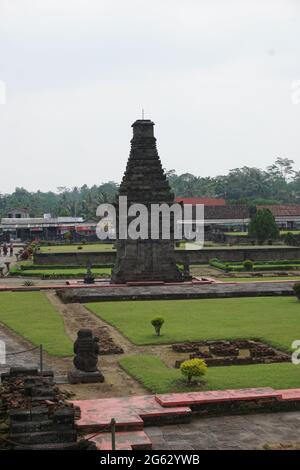 Penataran temple (panataran temple) in Blitar, East Java, Indonesia Stock Photo