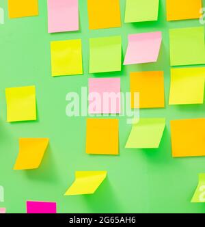 The many reminders in business concept Stock Photo