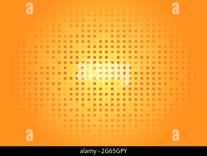 Square pattern background. Geometric pixel on screen Stock Vector
