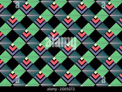 Abstract background. Geometric pattern design. Vector illustrator Stock Vector