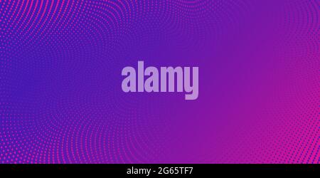 Vector background with color abstract wave dots Stock Vector