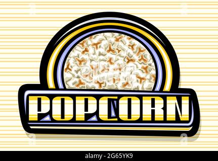 Cute Happy Funny Popcorn Logo Template Design. Vector Hand Drawn Cartoon  Kawaii Character Illustration Sticker Logo Icon. Cute Happy Popcorn Cartoon  Character Poster Concept Royalty Free SVG, Cliparts, Vectors, and Stock  Illustration.