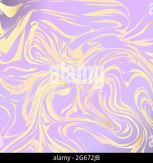 Marble abstract background. Bright gradient backdrop. Liquid flow effect. Watercolor stains painting. Vector illustration. Easy to edit design templat Stock Vector