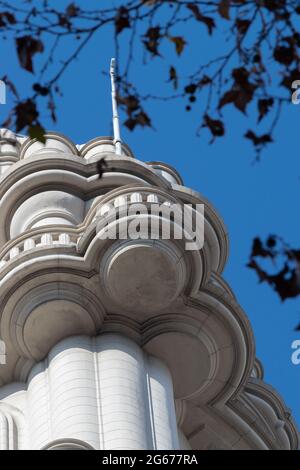 Palacio Barolo is one of the most iconic buildings of Buenos Aires, Argentina Stock Photo