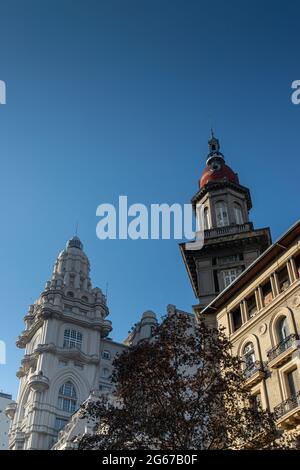 Palacio Barolo is one of the most iconic buildings of Buenos Aires, Argentina Stock Photo