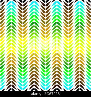 Abstract Geometrical art patterns isolated on white background is in Seamless pattern Stock Vector