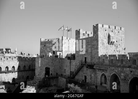 Tower of David, Jerusalem, Israel Stock Photo