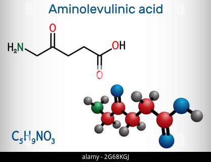 Aminolevulinic acid, δ-Aminolevulinic acid, dALA, δ-ALA