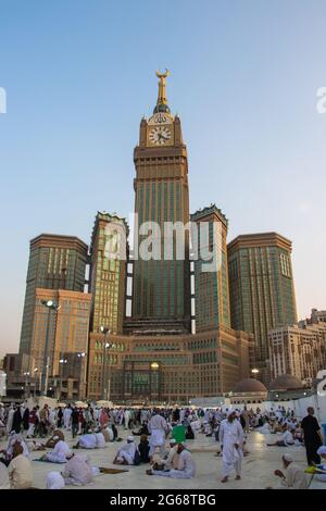 Zam zam Tower or Clock Tower - Abraj Al Bait Masjid Al Haram - Macca ...