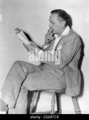 JOHN BARRYMORE on set candid portrait taken by his leading lady DIANA ...