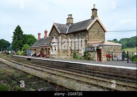 Highley station a Victorian railway station on the Severn Valley ...