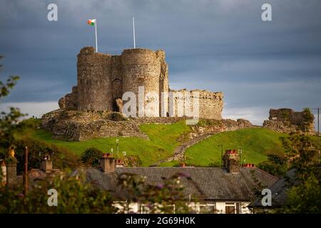 Castell Criccieth -  North Wales. Stock Photo