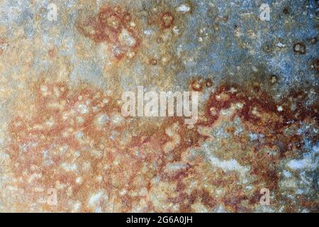 Rusty slate stone tile texture or background Stock Photo