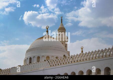 Giblatain Mosque, one of popular Mosque in Medina city, Saudi Arabia. Masjid Qiblatain Stock Photo