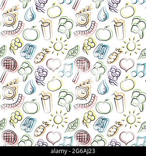 For textiles of clothing and things, paper products, wrapping, wallpaper, decor, notebook, interior and background for social networks, etc. Stock Vector