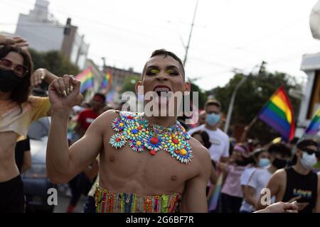 Transexual women, drag men and other members of the LGTBIQ community