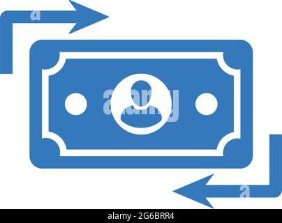 Cash flow icon - Use for commercial purposes, print media, web or any type of design projects. Vector EPS file. Stock Vector